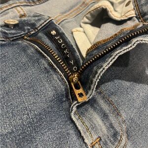 Lucky Brand Jeans Mens 36x30 Blue Denim 410 Straight Slim Distressed Y2K 90’s